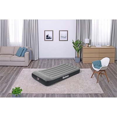 KZLD-BW67556 EV YATAK SIYAH+POMPALI 188X99X30CM 3