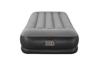 KZLD-BW67723 EV YATAK FLOK GRI 191X97CM+POMPALI 2