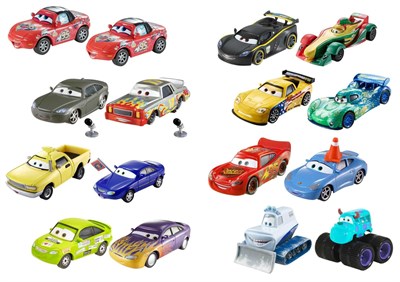 MATE-DXV99 CARS 3 IKILI KARAKTER ARACLAR 12