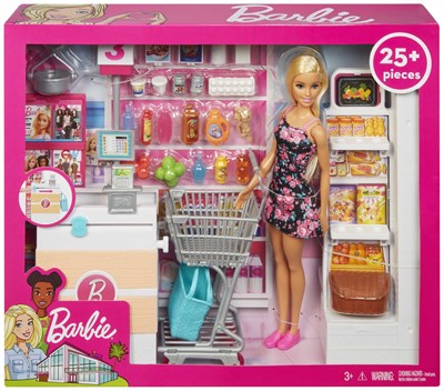 MATE-FRP01 BARBIE SUPERMARKETTE OYUN SETI 3