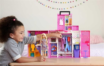 MATE-HGX57 BARBIE VE YENI RUYA DOLABI OYUN SETI 1