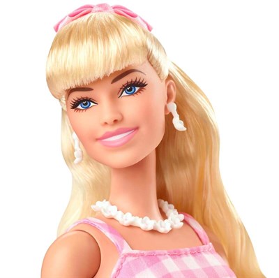 MATE-HPJ96 BARBIE PEMBE ELBISELI BEBEK 3