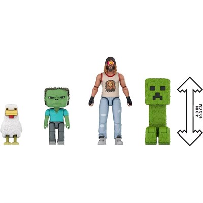 MATE-JGG68 MINECRAFT FILM FIGURLERI COKLU PKT 5