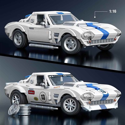 MATE-JGR31 HW ELIT SERISI CORVETTE GRAND SPORT LEGO 3