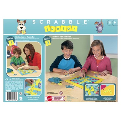 MATE-Y9733 SCRABBLE JUNIOR TURKCE 6