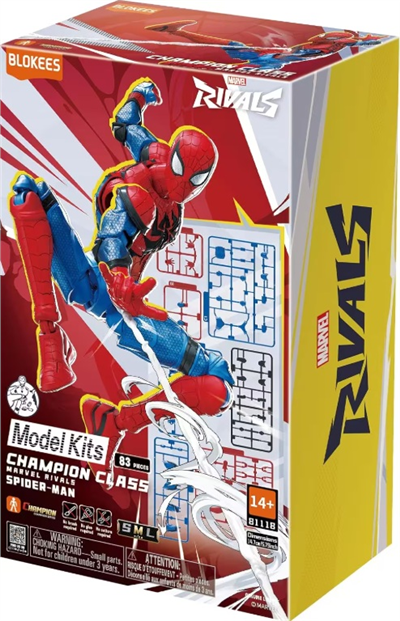 MEGA-81118 MARVEL CHAMPIONCLASS SPODER MAN 6