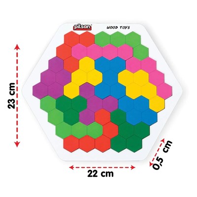 PLS-02-016 AHSAP PETEK TANGRAM 8