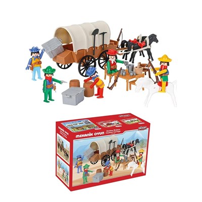 PLS-04-003 MINI MEKANIK SERISI 3 KOVBOY ARABASI 6