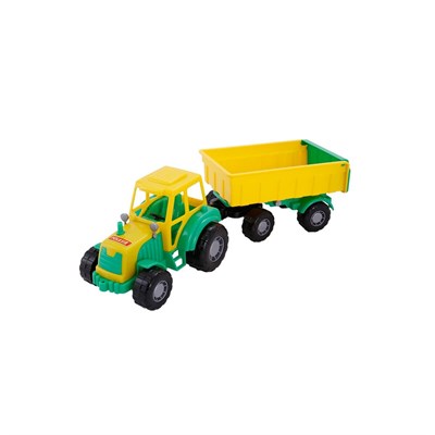 POL-35257 USTA YARI ROMORKLU TRAKTOR 6