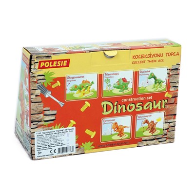 POL-77165 YAPI SETI-DINOZOR DIPLODOK (35 ELEMT) (KUT) 10