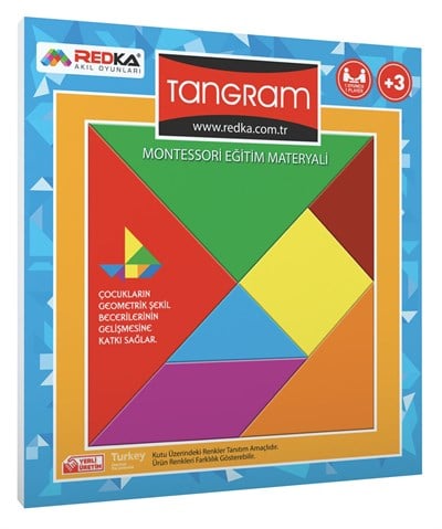 RED-5144 AHSAP RENKLI TANGRAM 48