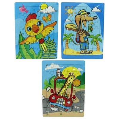 RED-KM5041 KUMTOYS AHSAP YAPBOZ BUYUK BOY 30X40  48-30
