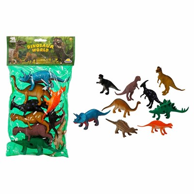 SUN-S00000714 FIGUR DINOZORLAR DUNYASI BYK.POSET 9LU 48