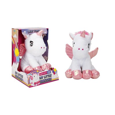 SUN-S00003378 PELUS UNICORN ISIKLI BEYAZ 4
