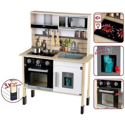 SUN-S00007186 MUTFAK SET AHSAP FIRIN-OCAK 1