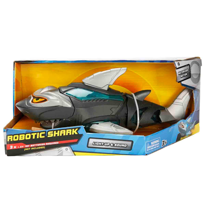 SUN-S00080558 ROBOTIC CYBER SHARK SES ISIK 12