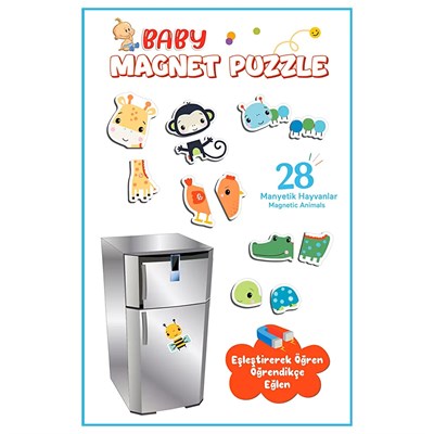 TABA-DIY-FP2939 FISHER PRICE BABY MAGNET PUZZLE 52