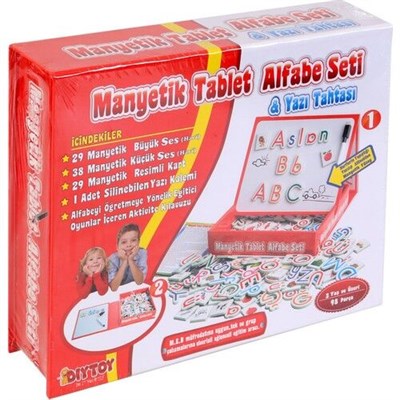 TABA-T00036791 7910 MANYETIK TABLET ALFABE SET 36