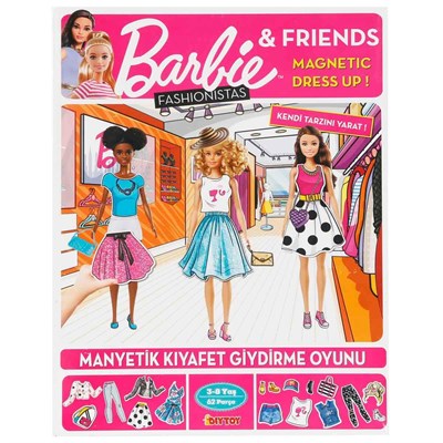 TABA-BRB1901 MANYETIK BARBIE FASHIONISTAS 36