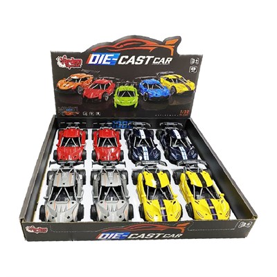 VAR-KLX600-324 CEKBIRAK SESLI DIE CAST ARABA 1:32  48
