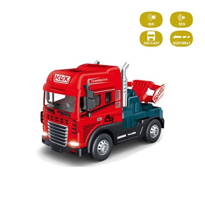 VAR-KLX600-344 KUT.SURT. ISIKLI MUZIKLI 1:24 CEKICI 36