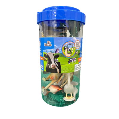VAR-SH-6433 13 PCS CIFTLIK HAYVANLARI 2 LITRE KOVALI 12