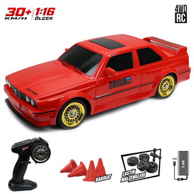 VAR-VRD10987 UK  4x4 DRIFT ARABA 30KM/H KIRMIZI 6