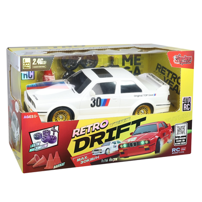VAR-VRD10988 UK 4x4 DRIFT ARABA 30KM/H BEYAZ 6