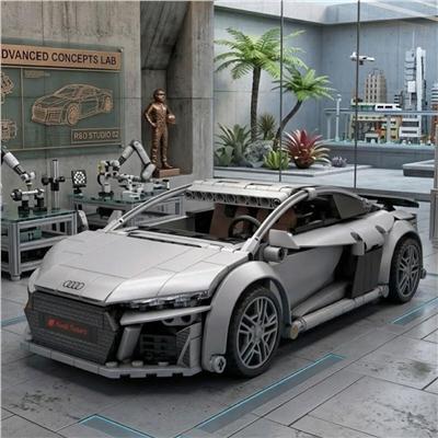 VGN-C57012W AUDI R8 536 PRC BLOCK OYUNCAK 6