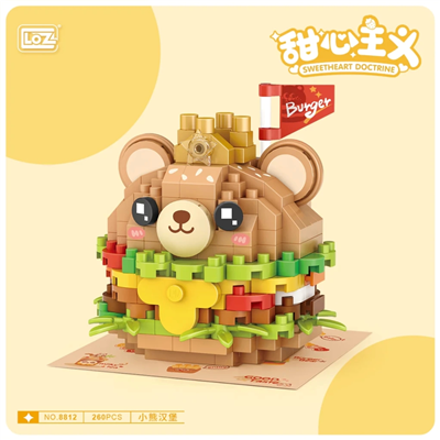 VGN-LZ8812 LOZ AYILI BURGER 260 PARCA BLOCK 48