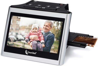 ClearClick Virtuoso 2.0 (İkinci Nesil) 22MP Film ve Slayt Tarayıcı, Ekstra Geniş 5 Inc