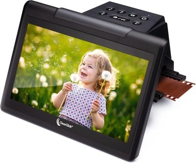 ClearClick Virtuoso 3.0 22MP Film ve Slayt Tarayıcı (35mm, 110, 126) Geniş 7 Inc