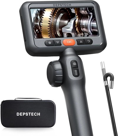 Depstech 210° İki Yönlü Eklemli Endeskop 6mm - 1.5m Kablo