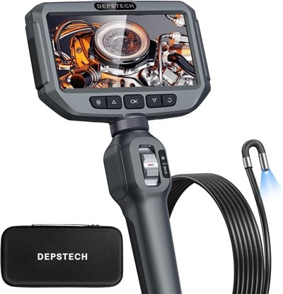 DEPSTECH İki Yönlü Işıklı Eklemli Endoskop Kamera - 1.5m Kablo - 6mm