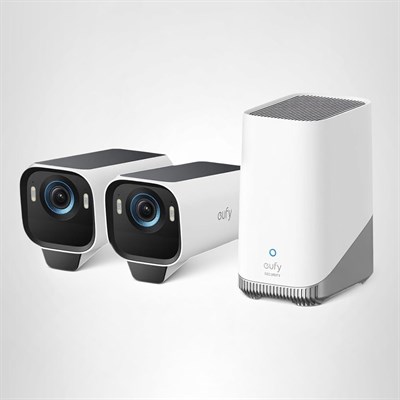 eufy Security eufyCam S3 Pro Güvenlik Kamera, 4K Çözünürlük - 2 Adet
