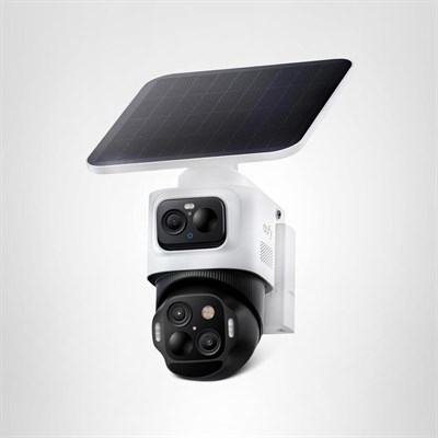 eufy Security eufyCam S4, Güneş Enerjili Kablosuz Dış Mekan Güvenlik Kamerası 4K UHD, 360°