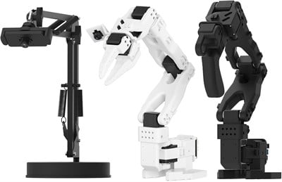 HIWONDER Yapay Zeka Robotik Kol Kiti, LeRobot SO-ARM101 VLA Taklit Öğrenme için - Gelişmiş Kit