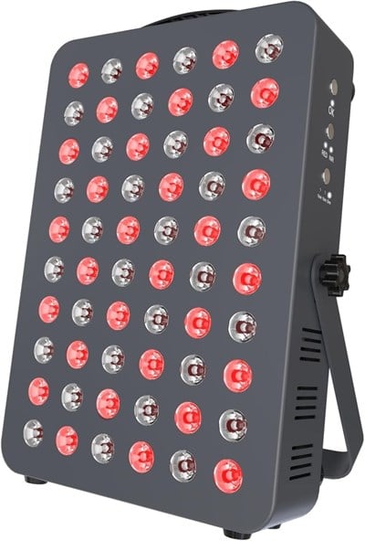 Hooga Kırmızı Işık Terapisi Baş ve Vücut İçin, Kırmızı 660nm Yakın Kızılötesi 850nm, 60 LED