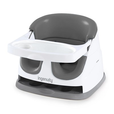 Ingenuity Baby Base 2'si 1 Arada Mama ve Yer Sandalyesi, Gri