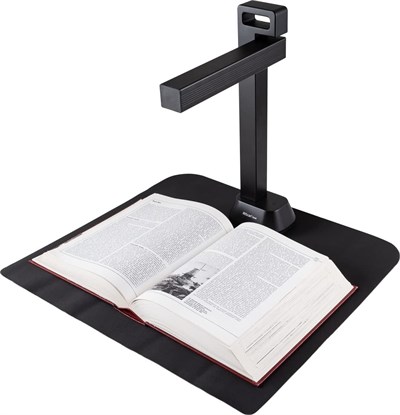 IRIScan Desk 6 Pro A3 Kitap ve Belge Tarayıcı, OCR, 138 Dil Desteği, Siyah, 13MP