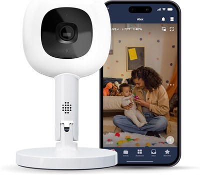 Nanit Pro Akıllı Bebek Monitörü & Flex Stand 1080p Wi-Fi Kamera