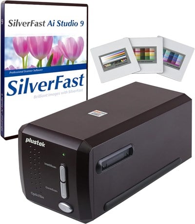 Plustek OpticFilm 8300i Ai Film Tarayıcı - 35 mm Film ve Slaytları Dijitale Dönüştürür