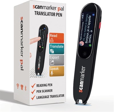 Scanmarker Pal - 100'den Fazla Dil İçin Çeviri ve Okuma Kalemi