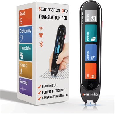 Scanmarker Pro - Bağımsız Okuma Kalemi ve Tercüman - Dil Öğrenenler İçin