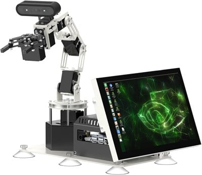 Yahboom Jetson Nano 4GB Robotik Kol 3D Tanıma Derinlik Kamerası AI - Ultimate - Nano Yok