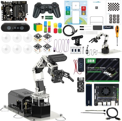 Yahboom Jetson Orin Nano Super 8GB 6DOF Robotik Kol 3B Uzay Tarama, Derinlik Kamerası
