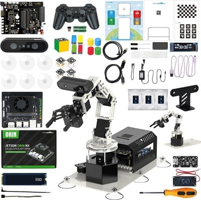Yahboom Jetson Orin NX Super 16GB 157Tops Robotik Kol 3D Uzay Derinlik Kamerası