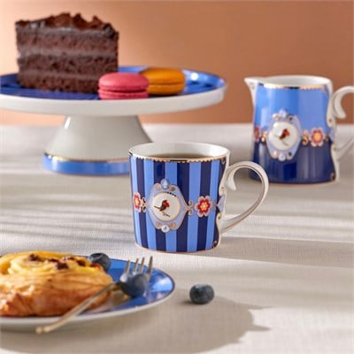 Pip Studio Mavi Porselen Kupa 150 Ml