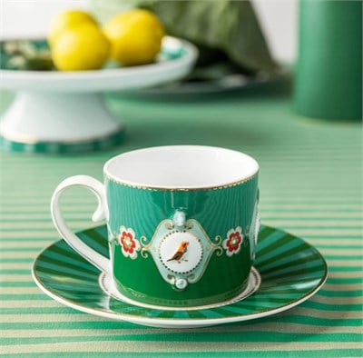 Pip Studio Yeşil Porselen Çay Fincanı 200 Ml