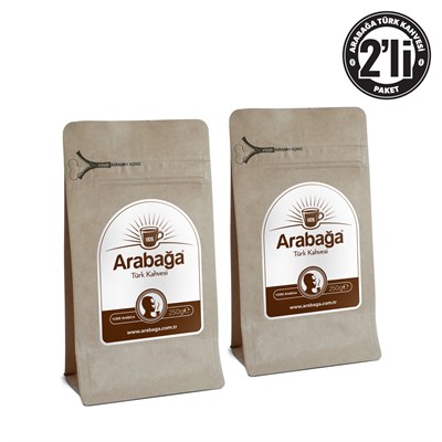 Arabağa Klasik Türk Kahvesi 250g Öğütülmüş 2'li